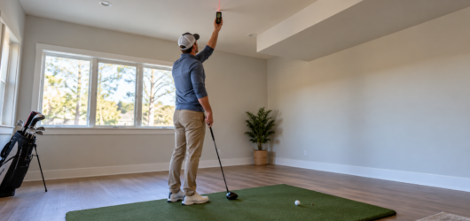 Best Ceiling Height for a Home Golf Simulator