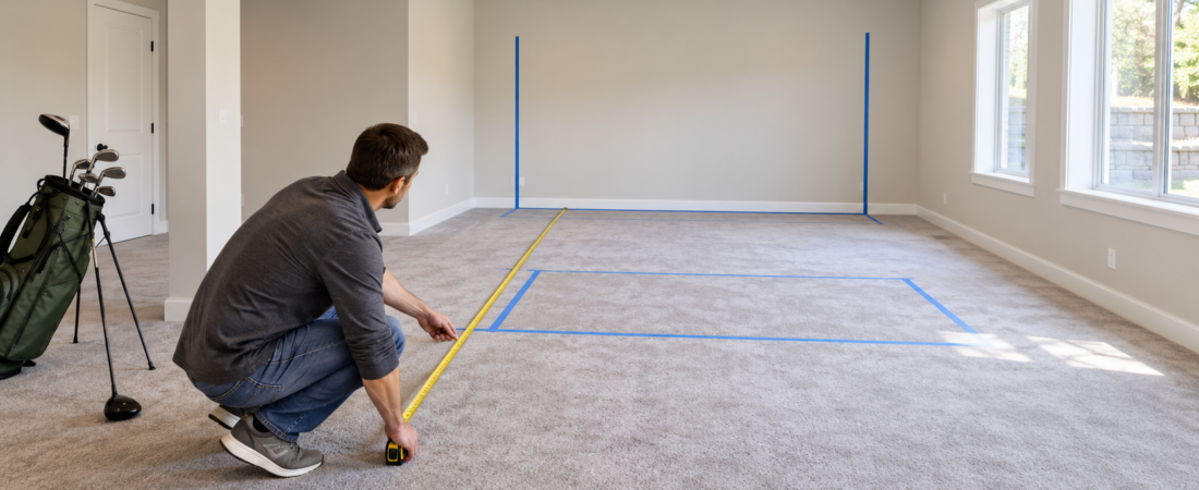 How Much Space Do You Need for a Golf Simulator?