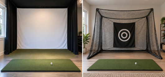 Impact Screen vs. Golf Net: Which Is Better for a Home Simulator?
