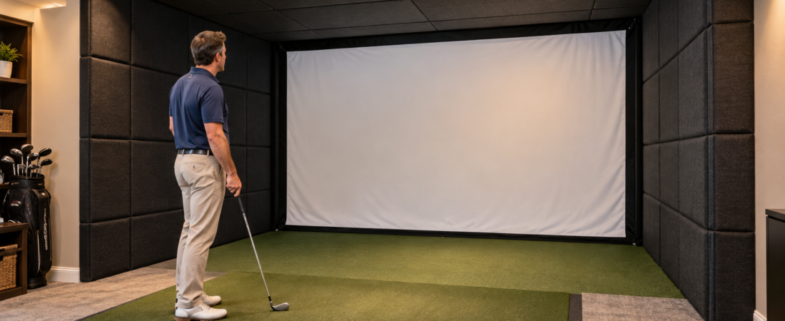 How to Protect Walls and Ceilings Around a Golf Simulator