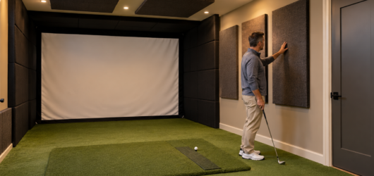 How to Reduce Golf Simulator Noise