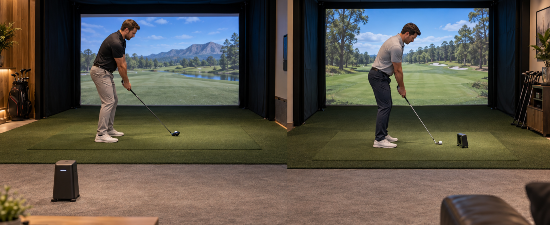 Radar vs Camera Launch Monitors for a Home Golf Simulator