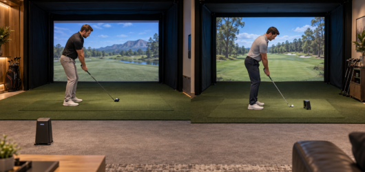 Radar vs Camera Launch Monitors for a Home Golf Simulator